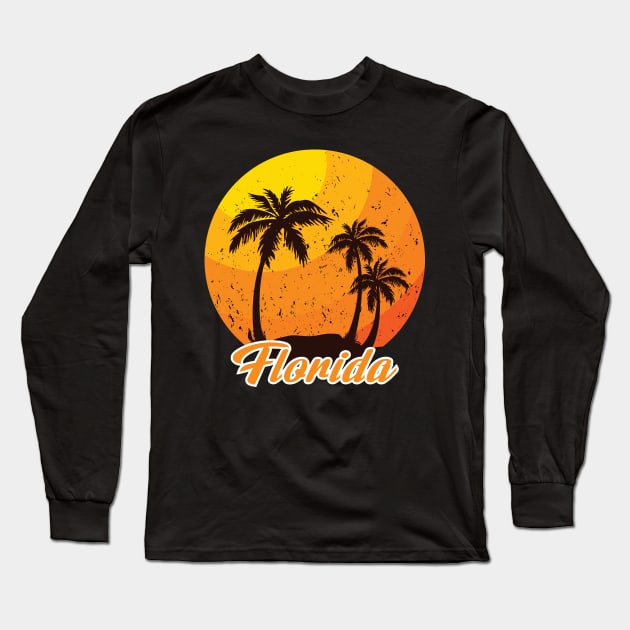 Florida beach Long Sleeve T-Shirt by ADVENTURE INC